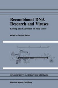 cover of the book Recombinant DNA Research and Viruses: Cloning and Expression of Viral Genes