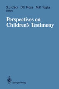 cover of the book Perspectives on Children’s Testimony