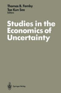 cover of the book Studies in the Economics of Uncertainty: In Honor of Josef Hadar