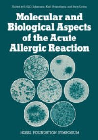 cover of the book Molecular and Biological Aspects of the Acute Allergic Reaction