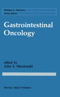 cover of the book Gastrointestinal Oncology: Basic and Clinical Aspects