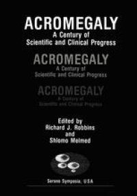 cover of the book Acromegaly: A Century of Scientific and Clinical Progress