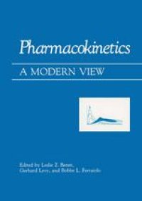 cover of the book Pharmacokinetics: A Modern View