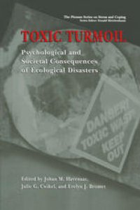 cover of the book Toxic Turmoil: Psychological and Societal Consequences of Ecological Disasters