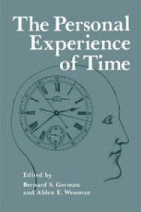 cover of the book The Personal Experience of Time