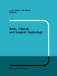 cover of the book Basic, Clinical, and Surgical Nephrology