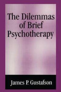 cover of the book The Dilemmas of Brief Psychotherapy