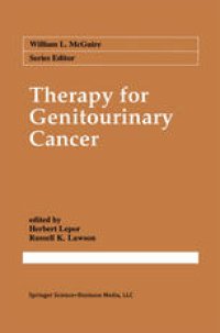 cover of the book Therapy for Genitourinary Cancer