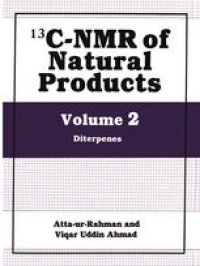 cover of the book 13C-NMR of Natural Products, Volume 2: Diterpenes