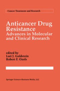 cover of the book Anticancer Drug Resistance: Advances in Molecular and Clinical Research