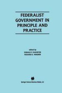 cover of the book Federalist Government in Principle and Practice