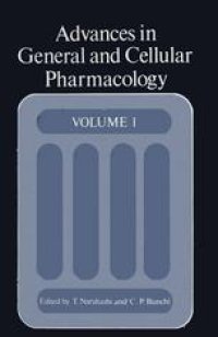 cover of the book Advances in General and Cellular Pharmacology: Volume 1