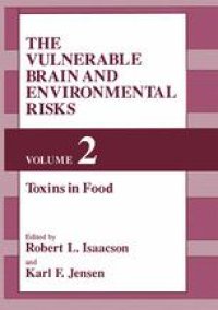 cover of the book The Vulnerable Brain and Environmental Risks: Volume 2 Toxins in Food