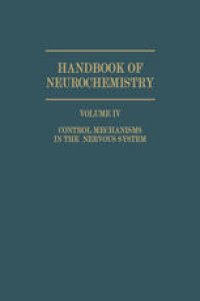 cover of the book Control Mechanisms in the Nervous System