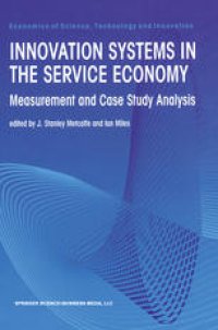 cover of the book Innovation Systems in the Service Economy: Measurement and Case Study Analysis