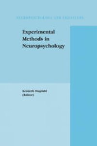 cover of the book Experimental Methods in Neuropsychology