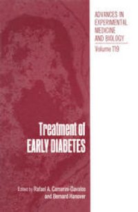 cover of the book Treatment of EARLY DIABETES