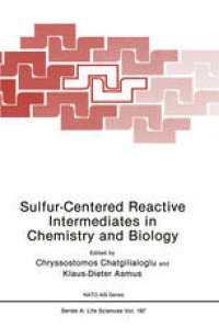 cover of the book Sulfur-Centered Reactive Intermediates in Chemistry and Biology