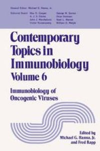 cover of the book Contemporary Topics in Immunobiology: Immunobiology of Oncogenic Viruses