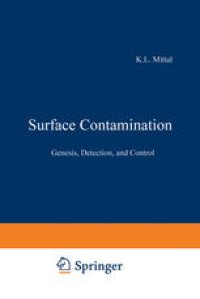 cover of the book Surface Contamination: Genesis, Detection, and Control