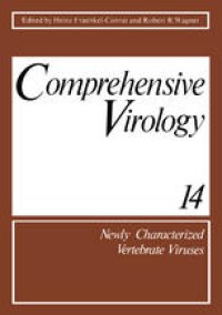 cover of the book Comprehensive Virology: Newly Characterized Vertebrate Viruses