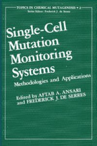 cover of the book Single-Cell Mutation Monitoring Systems: Methodologies and Applications