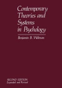 cover of the book Contemporary Theories and Systems in Psychology