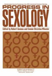 cover of the book Progress in Sexology: Selected papers from the Proceedings of the 1976 International Congress of Sexology