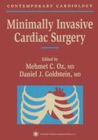 cover of the book Minimally Invasive Cardiac Surgery