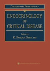 cover of the book Endocrinology of Critical Disease