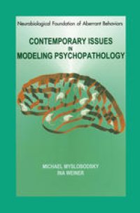 cover of the book Contemporary Issues in Modeling Psychopathology