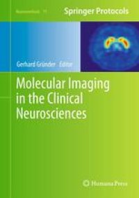 cover of the book Molecular Imaging in the Clinical Neurosciences