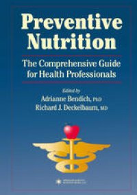 cover of the book Preventive Nutrition: The Comprehensive Guide for Health Professionals