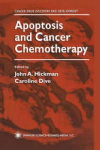 cover of the book Apoptosis and Cancer Chemotherapy