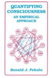 cover of the book Quantifying Consciousness: An Empirical Approach