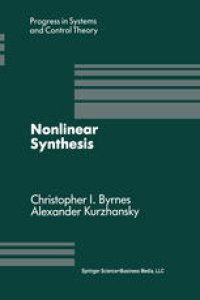 cover of the book Nonlinear Synthesis: Proceedings of a IIASA Workshop held in Sopron, Hungary June 1989