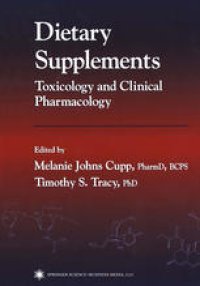 cover of the book Dietary Supplements: Toxicology and Clinical Pharmacology