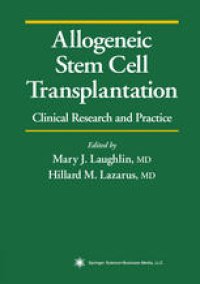 cover of the book Allogeneic Stem Cell Transplantation: Clinical Research and Practice