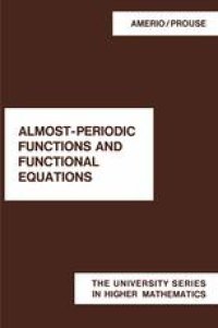 cover of the book Almost-Periodic Functions and Functional Equations