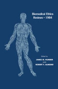 cover of the book Biomedical Ethics Reviews · 1984