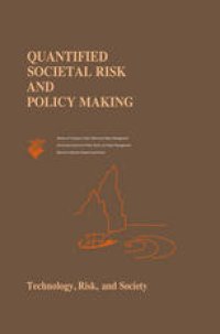 cover of the book Quantified Societal Risk and Policy Making