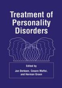 cover of the book Treatment of Personality Disorders