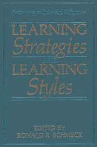 cover of the book Learning Strategies and Learning Styles