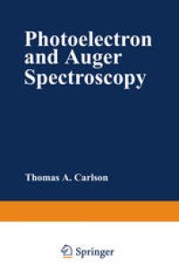 cover of the book Photoelectron and Auger Spectroscopy