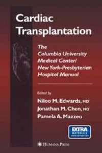 cover of the book Cardiac Transplantation: The Columbia University Medical Center/New York-Presbyterian Hospital Manual