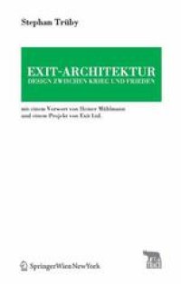 cover of the book Exit-Architektur Design zwischen Krieg und Frieden