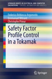 cover of the book Safety Factor Profile Control in a Tokamak
