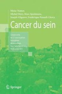 cover of the book Cancer du sein: Compte-rendu du 12e cours supérieur francophone de cancérologie Nice • Saint-Paul-de-Vence 19–22 Janvier 2011