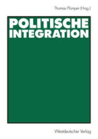 cover of the book Politische Integration