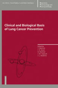 cover of the book Clinical and Biological Basis of Lung Cancer Prevention